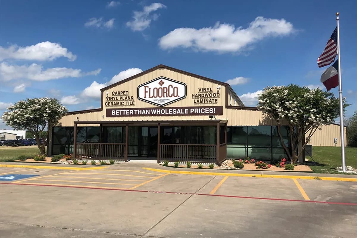 College Station showroom exterior