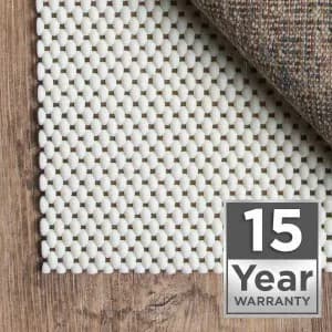 15 year warranty area rug pad