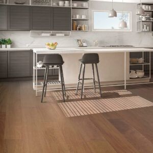 Hardwood flooring in modern kitchen | Floorco Premium | Temple, Texas