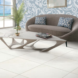 White tile in living room | Floorco Premium