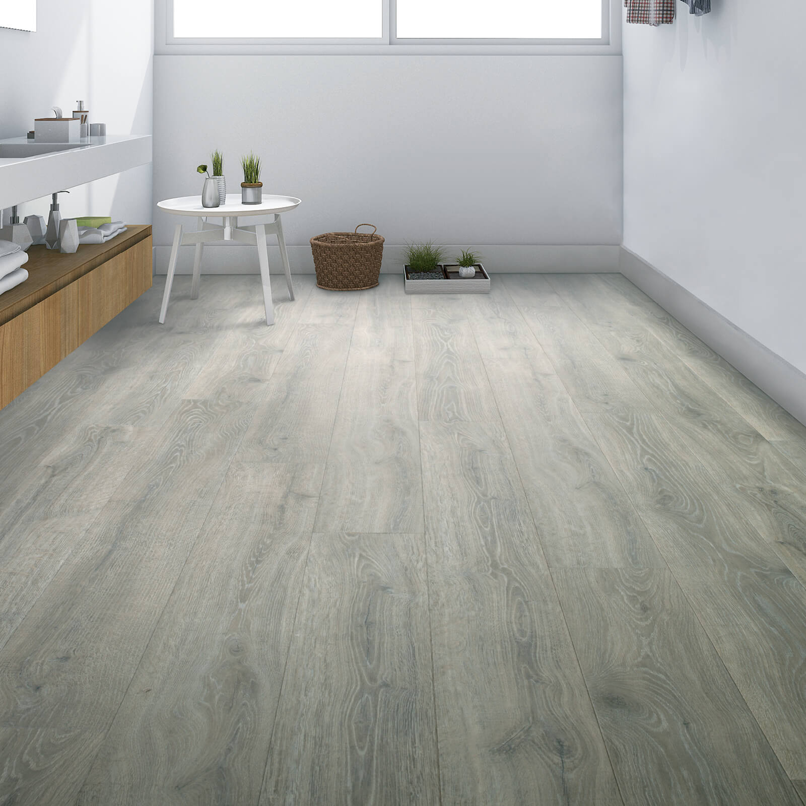 Wood-look laminate flooring in home |Floorco Premium