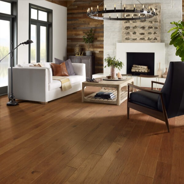 Hardwood in Living Room | Floorco Premium