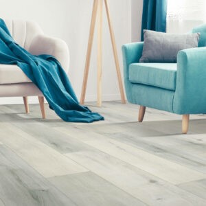 Light-colored, wood-look flooring in home | Floorco Premium