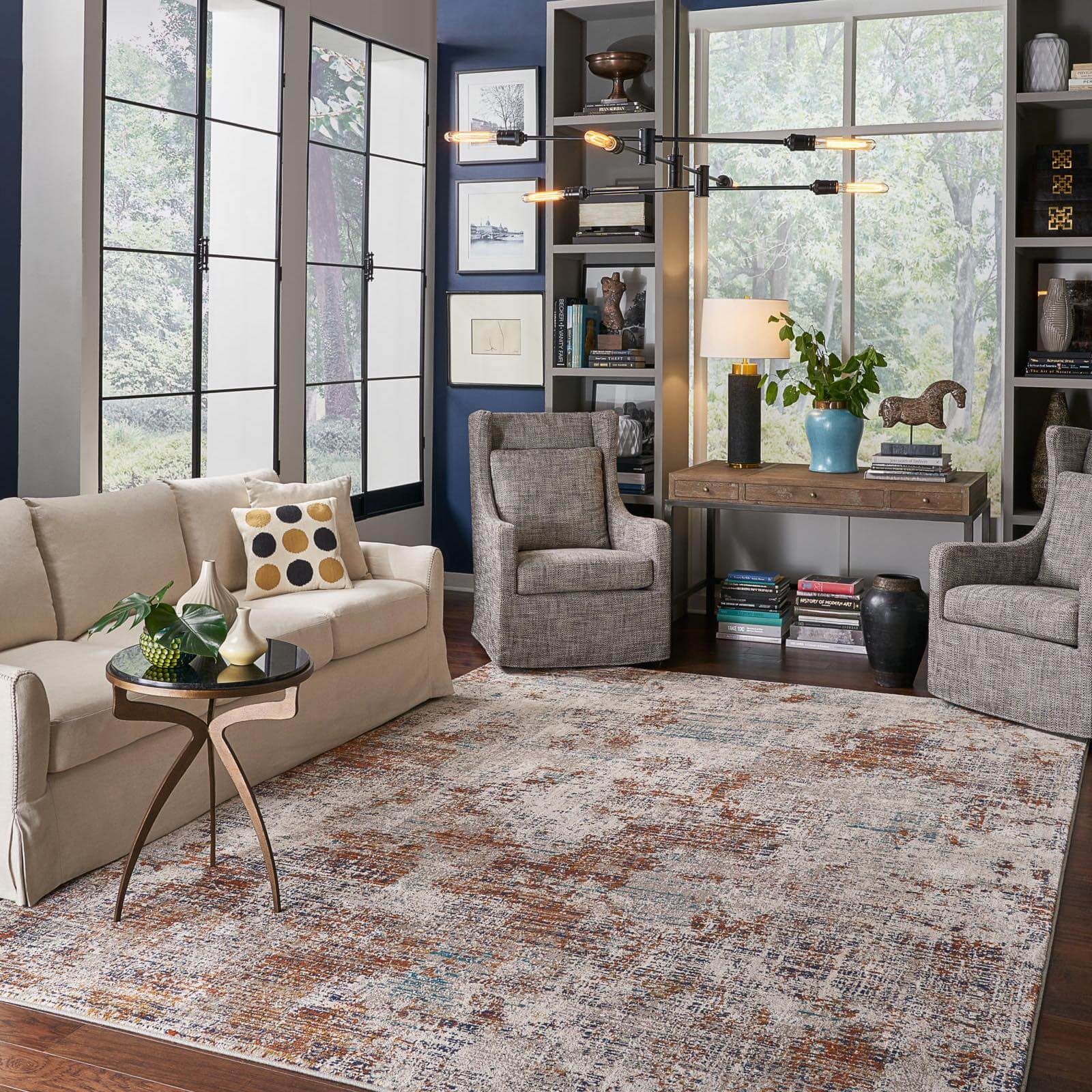 Area rug in living room | Floorco Premium